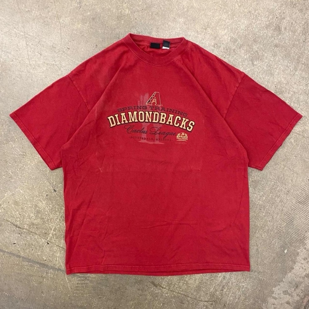 Vintage Arizona Diamondbacks MLB Baseball Y2K 2011 Spring Training T-Shirt XXL